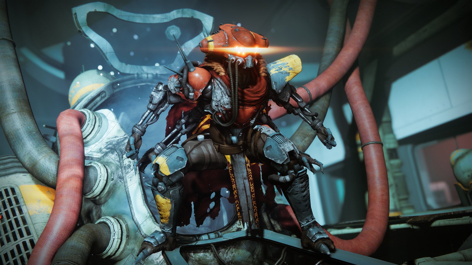 A Destiny 2 screenshot showing Taniks in the Deep Stone Crypt raid.